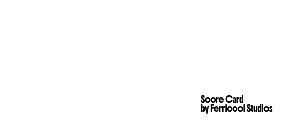 Score Card by Ferricool Studios